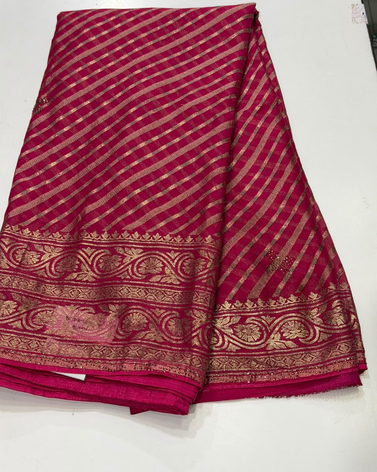 Brasso Lahariya saree